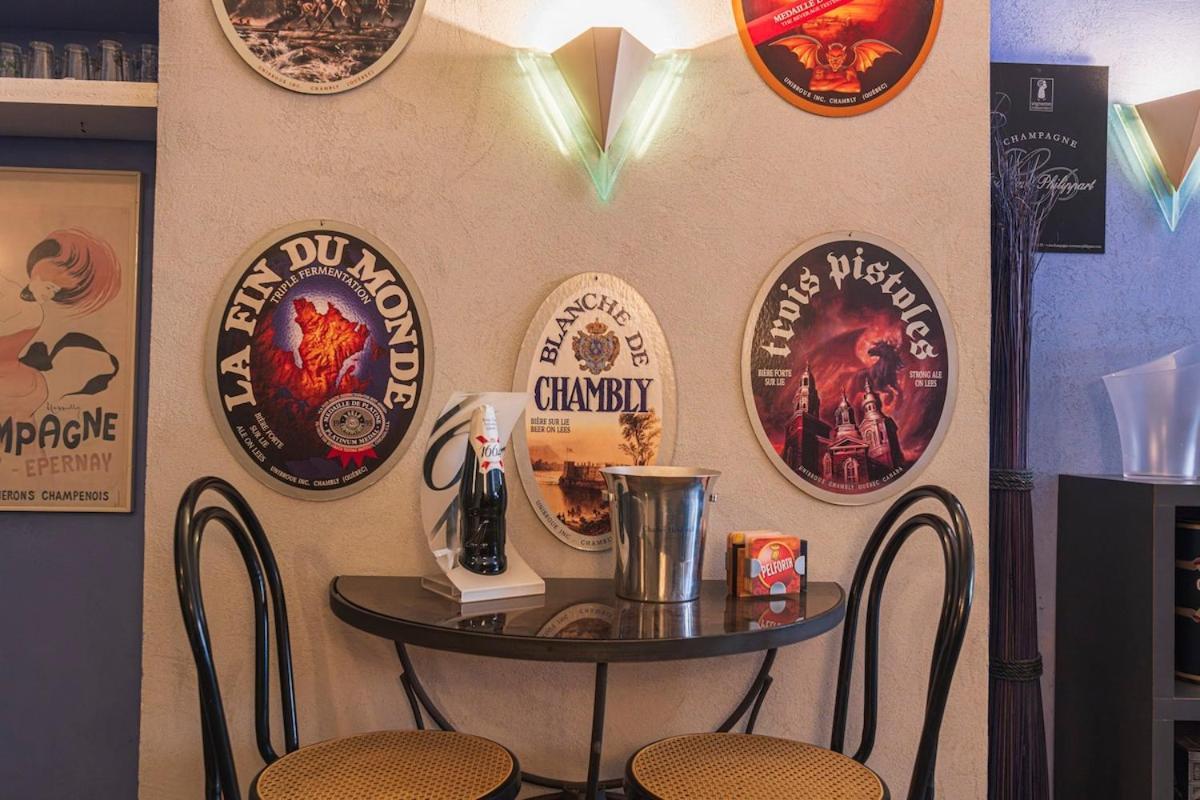 Bar A Bulles - Ancien Comptoir Transforme Villa Reims Exterior foto