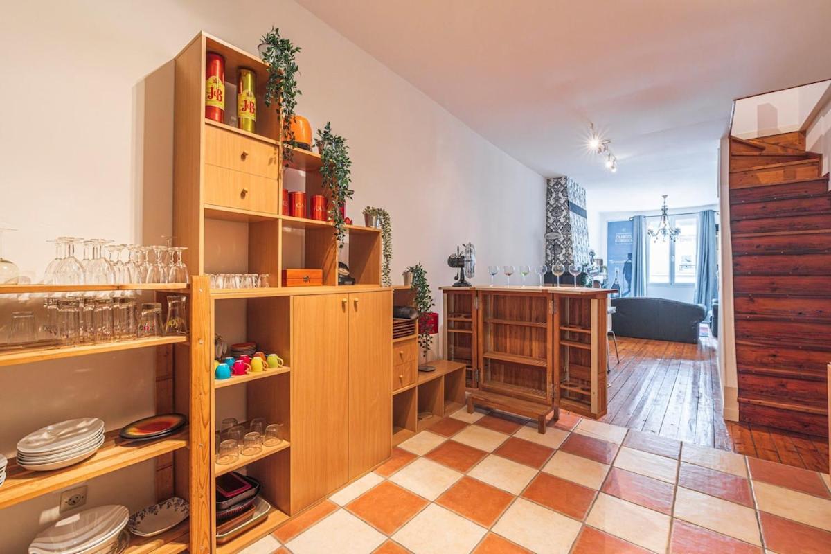 Bar A Bulles - Ancien Comptoir Transforme Villa Reims Exterior foto